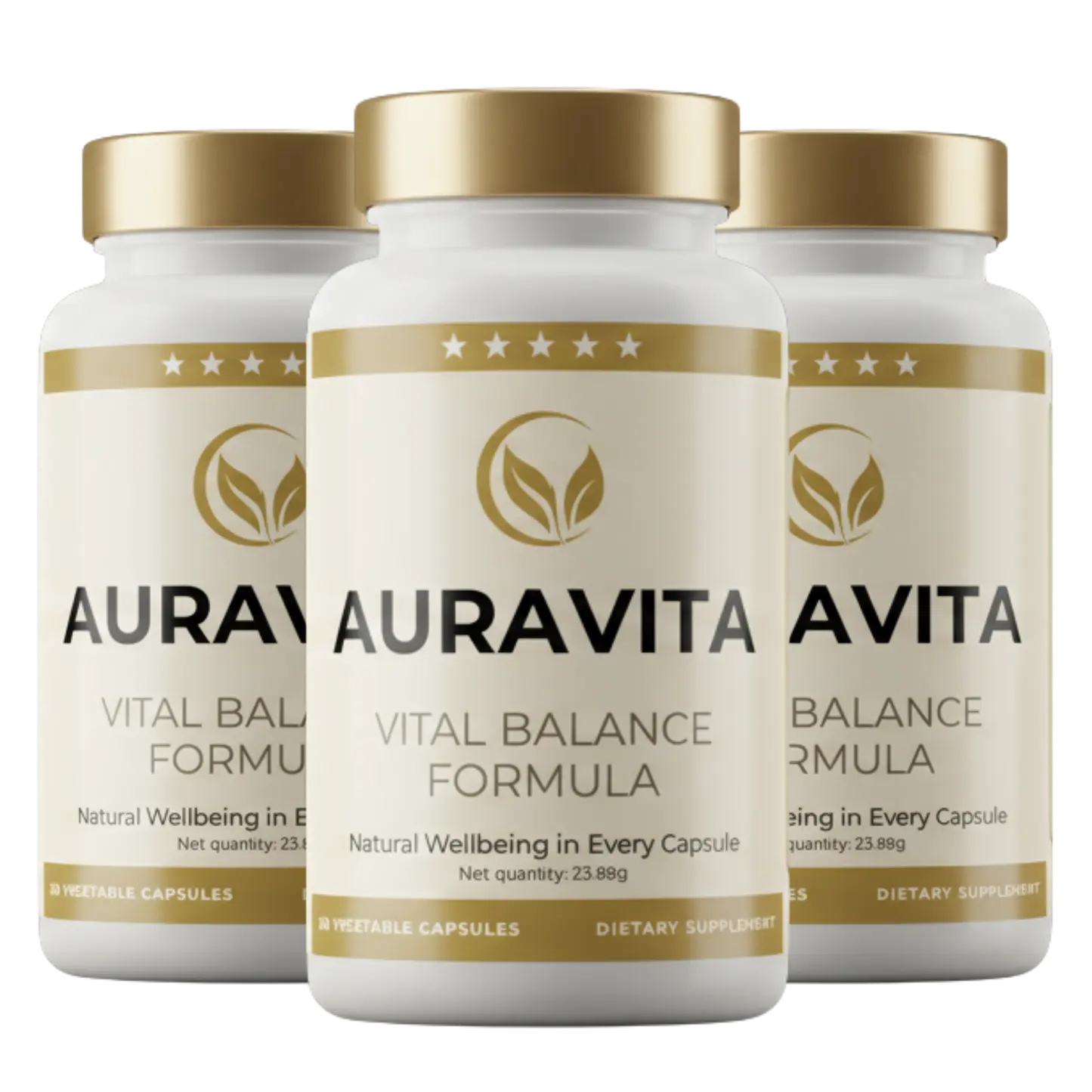 Pack de 3 frascos de Auravita